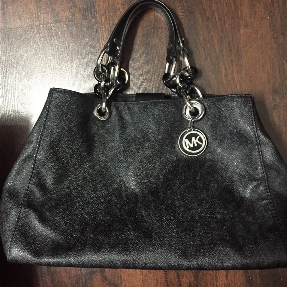 Michael Kors black logo purse